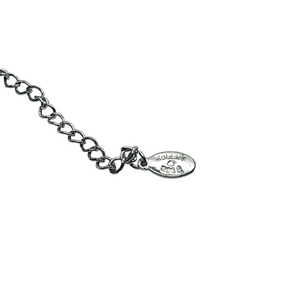 Robert Rose Choker Necklace Turquoise Blue Beaded Plastic Spring Ring Kawaii - Picture 7 of 16